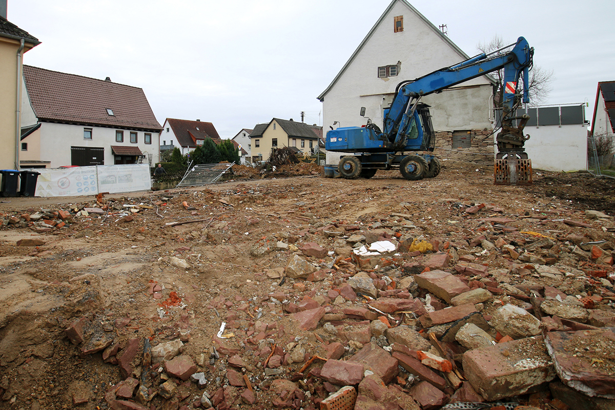 Erschaffung neuer Wohneinheiten in Friolzheim